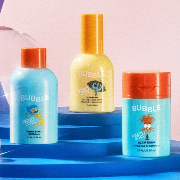 NWT- BUBBLE SKINCARE - Inside Out 2: Think Positive - 3-STEP GLOW BOOST ROUTINE - Picture 6 of 8